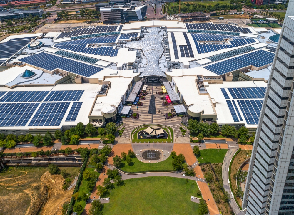 Mall of Africa Aerial Shot